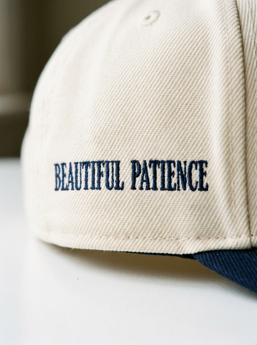 Sabr Cap Ivory & Navy