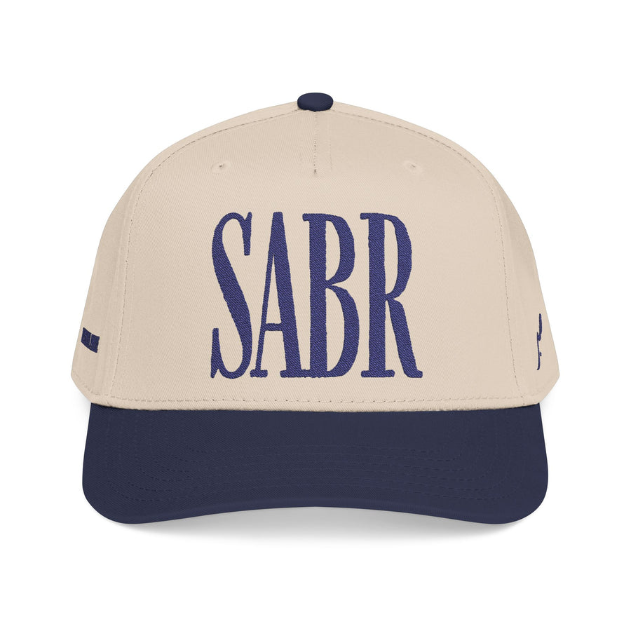Sabr Cap Ivory & Navy