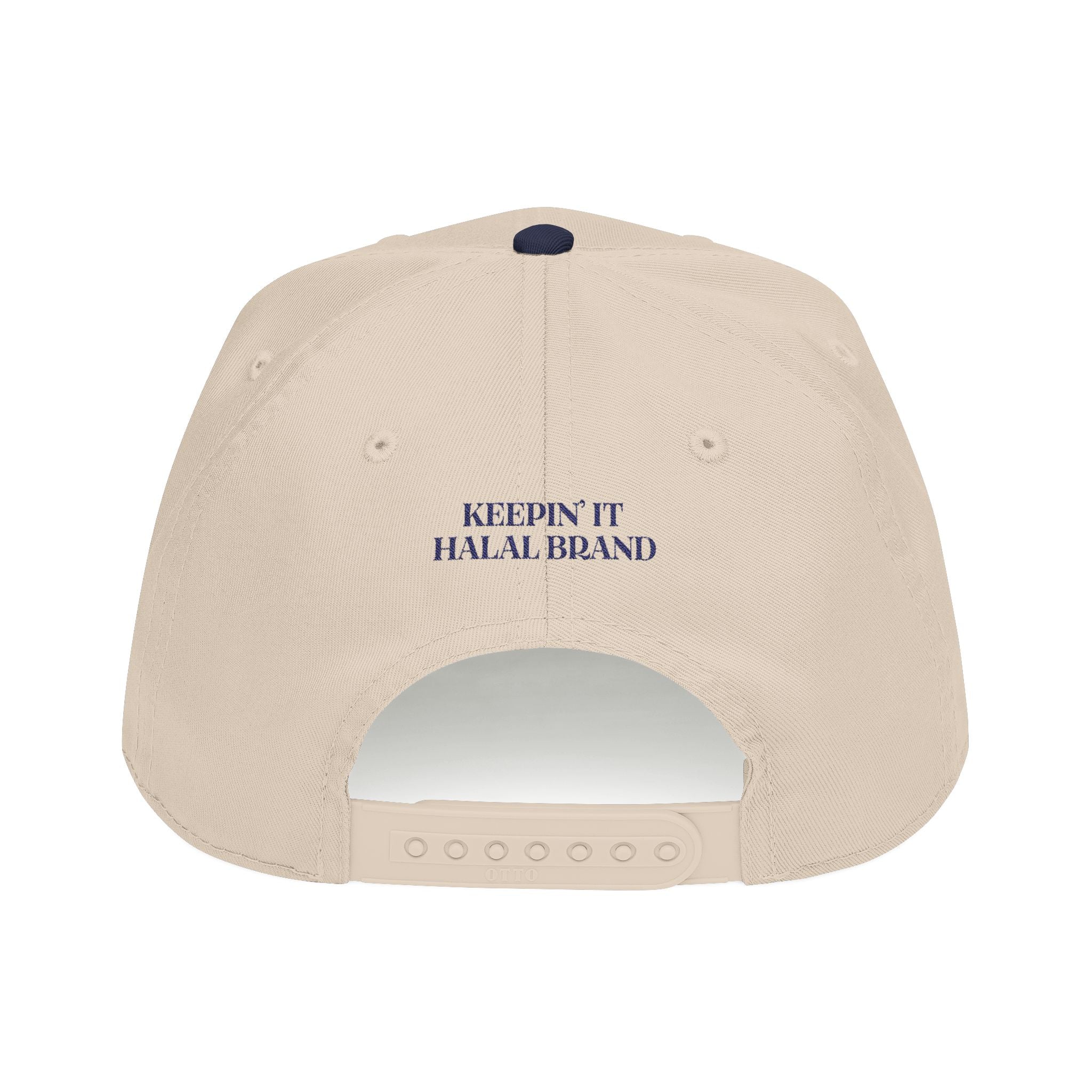 Sabr Cap — Ivory & Navy