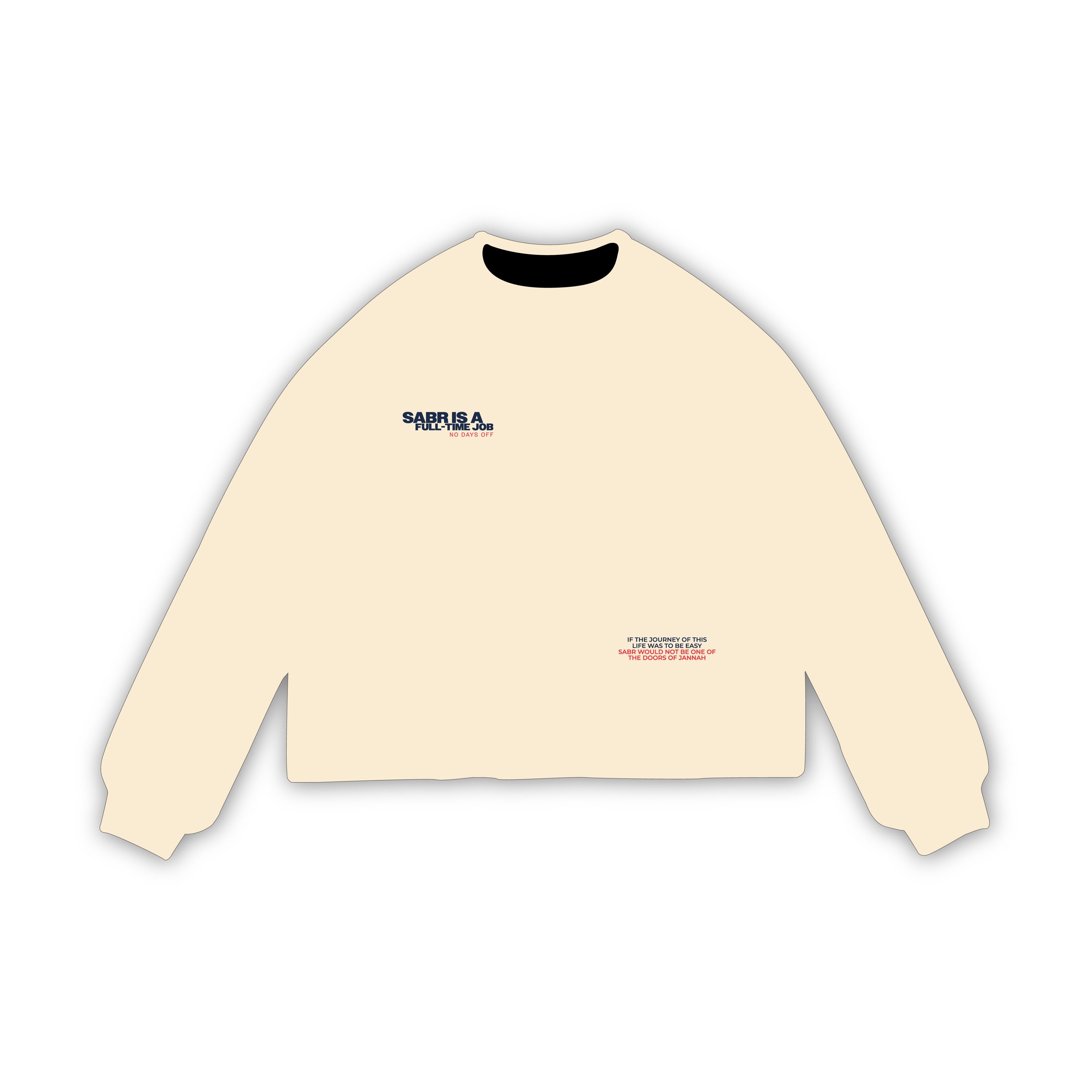 Full-Time Sabr — Oversized Long Sleeve Tee