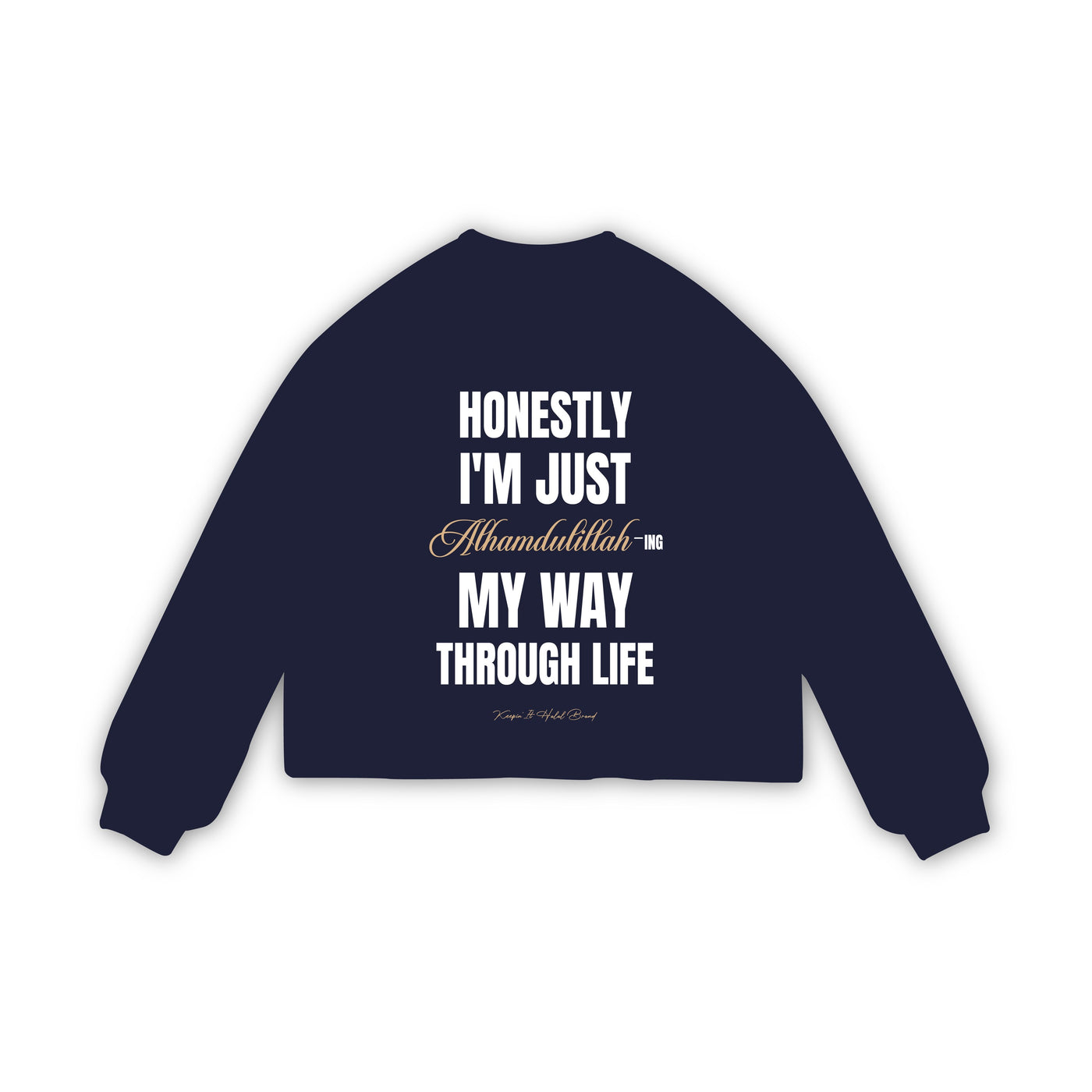 Honestly, Alhamdulillah Heavyweight Long Sleeve Tee