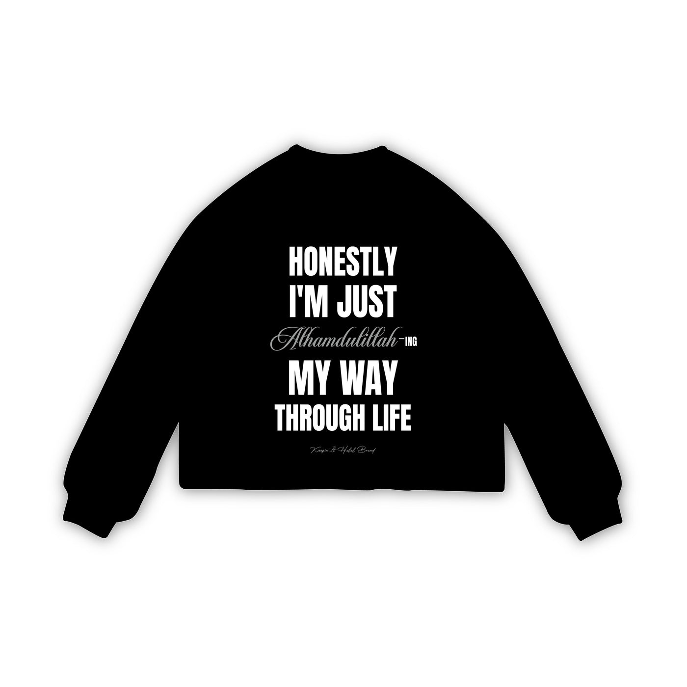 Honestly, Alhamdulillah Heavyweight Long Sleeve Tee