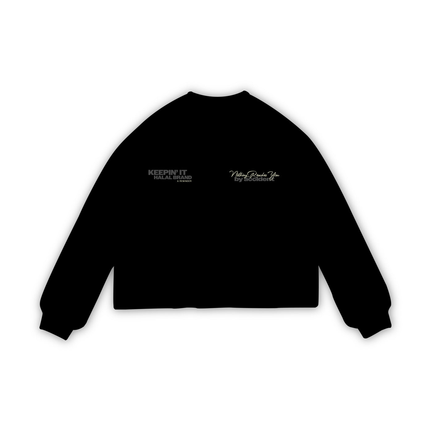 You Deserve Every Khayr Heavyweight Long Sleeve Tee (Black)