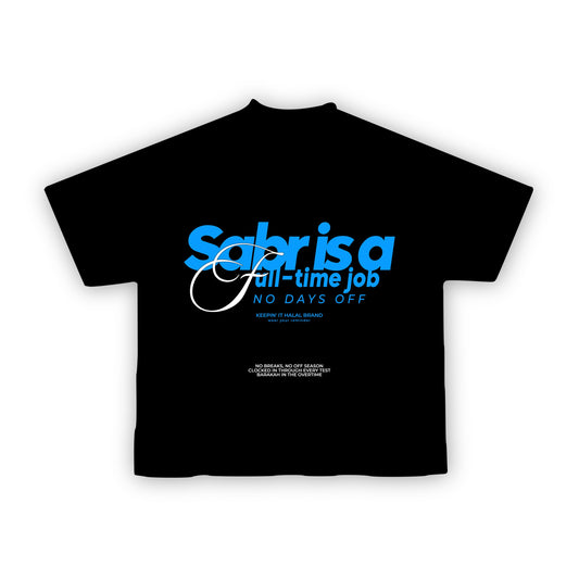 Full-Time Sabr Oversized Boxy Tee, product image 1