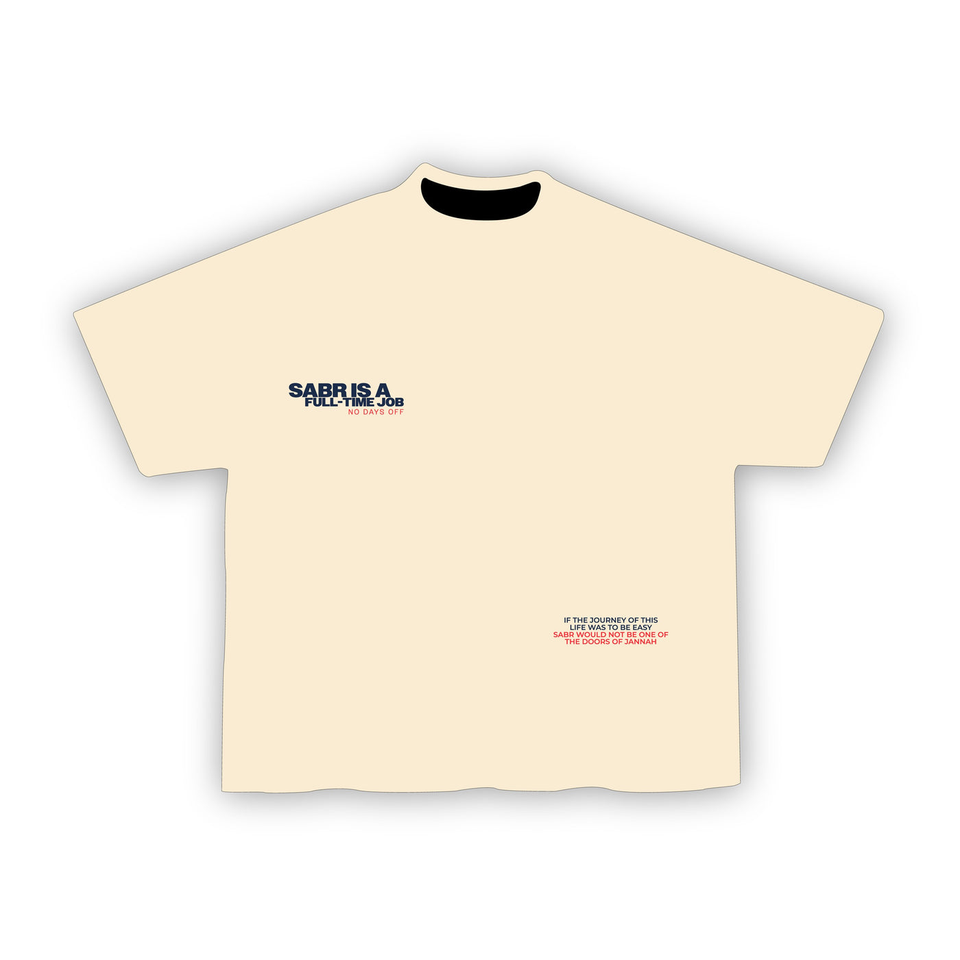 Full-Time Sabr Oversized Boxy Tee