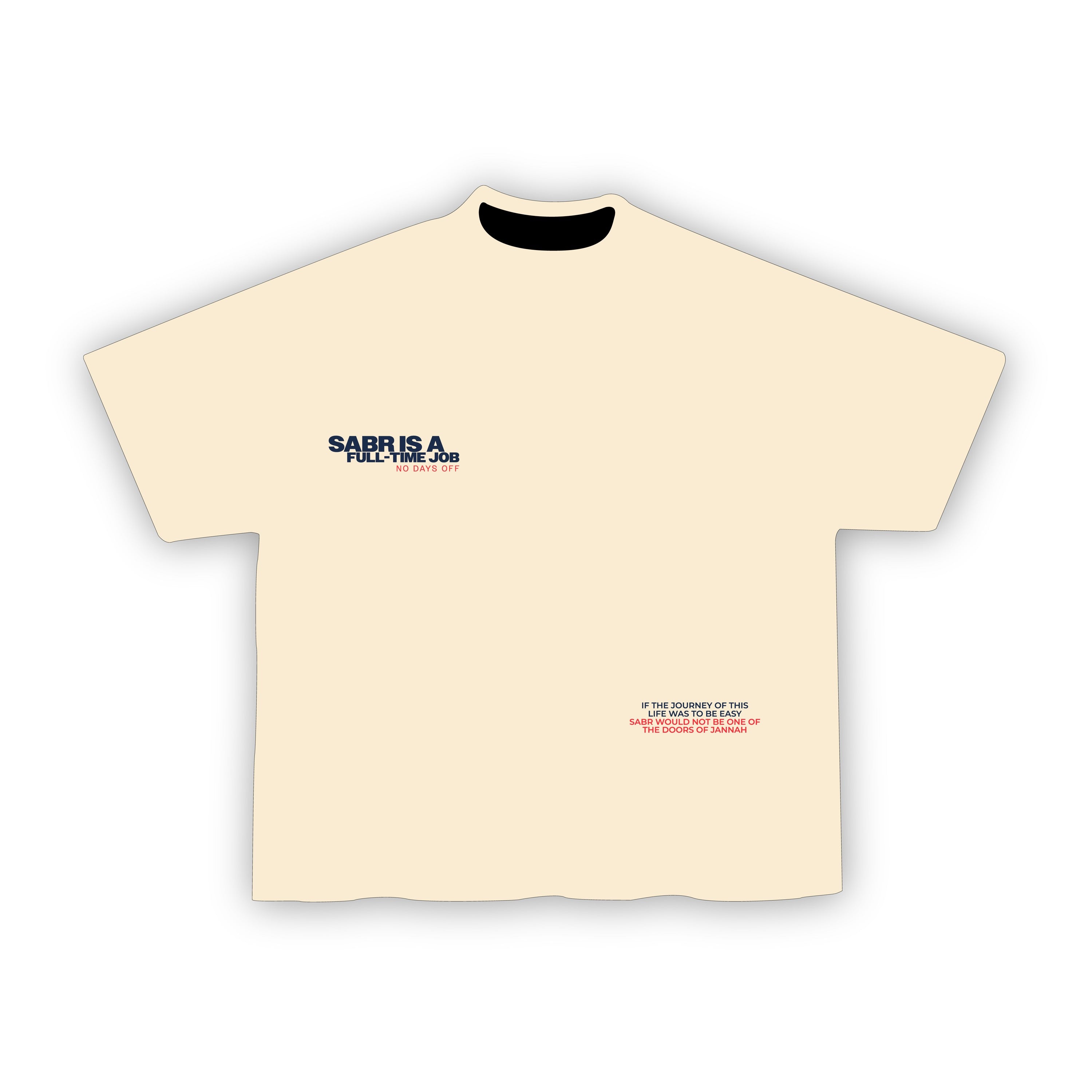 Full-Time Sabr — Oversized Boxy Tee