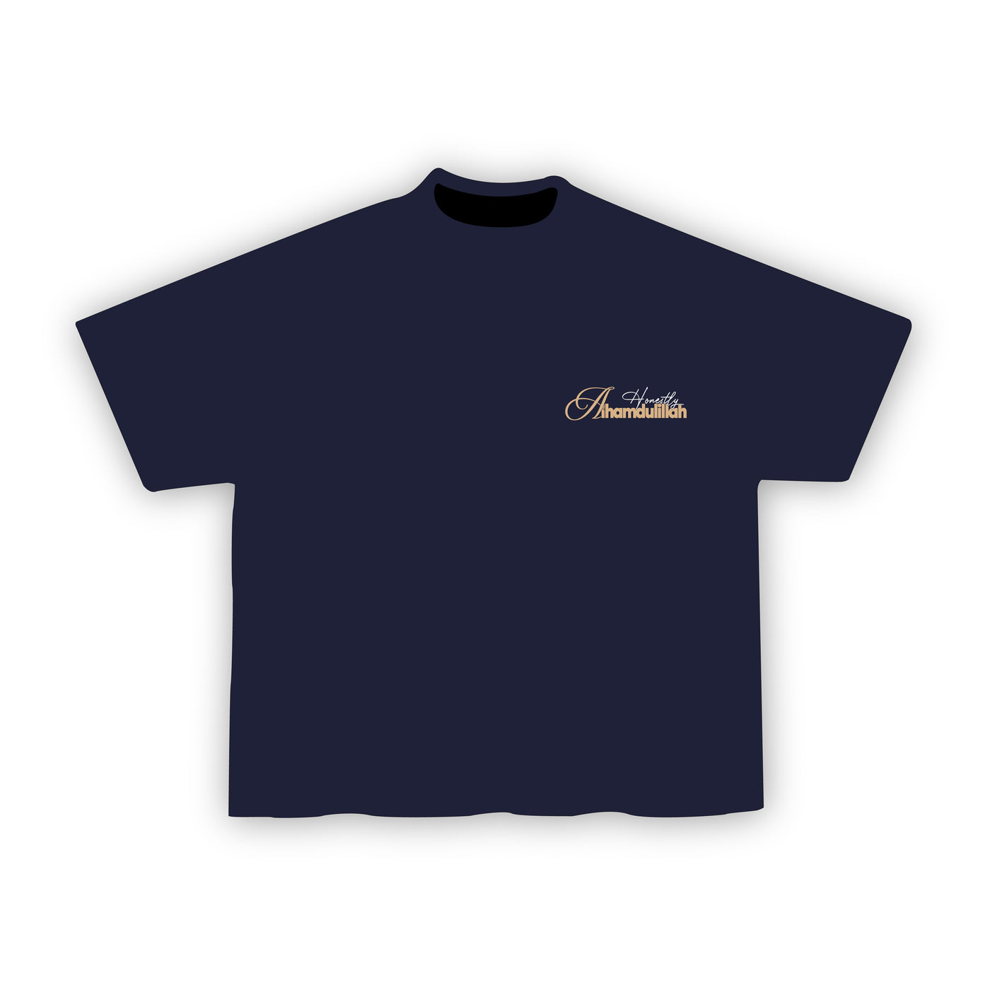 Honestly, Alhamdulillah Oversized Boxy Tee
