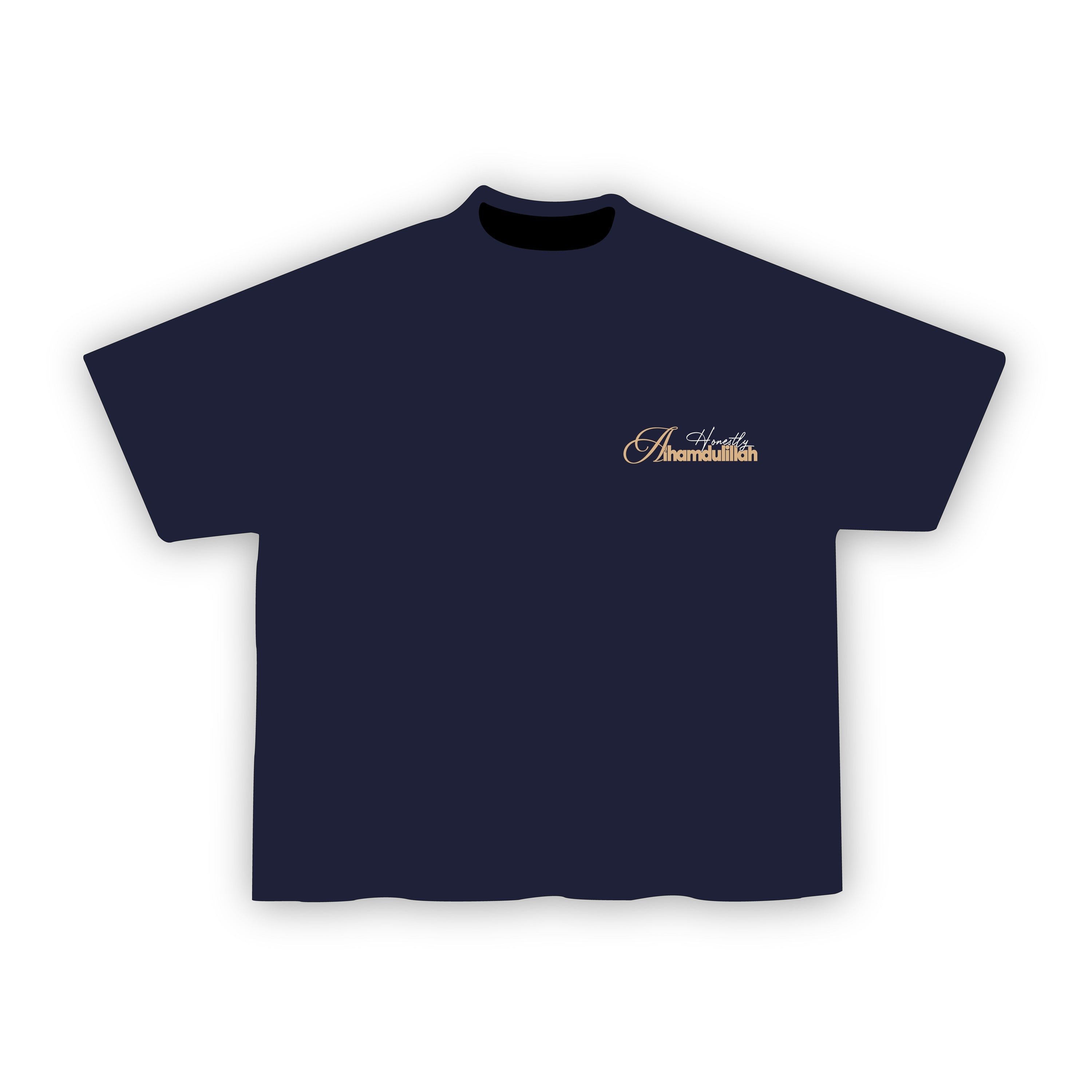 Honestly, Alhamdulillah — Oversized Boxy Tee