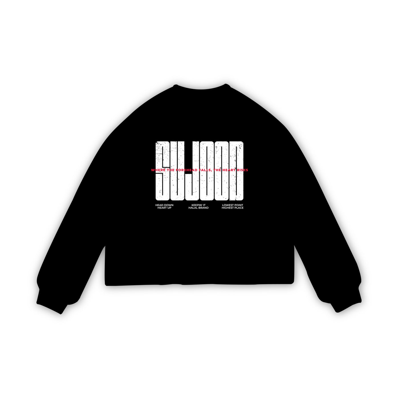 Sujood for the Heart Heavyweight Long Sleeve Tee