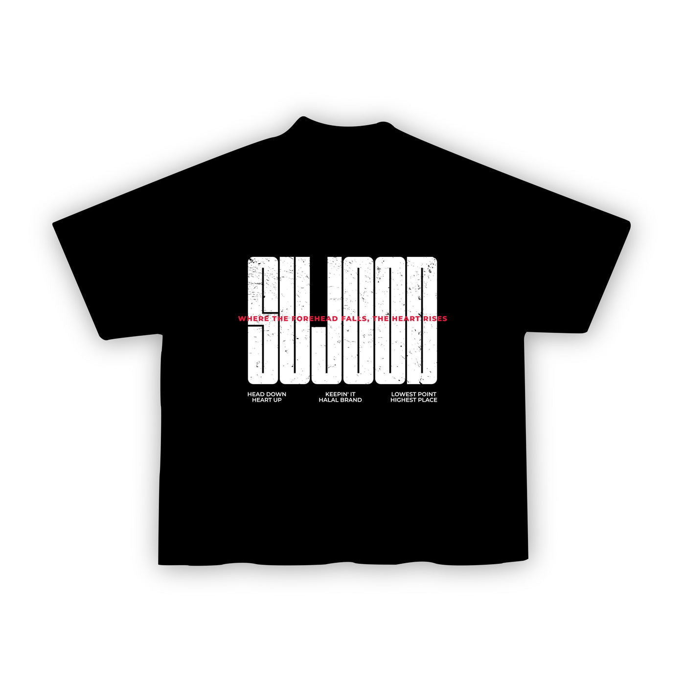 Sujood for the Heart Oversized Boxy Tee