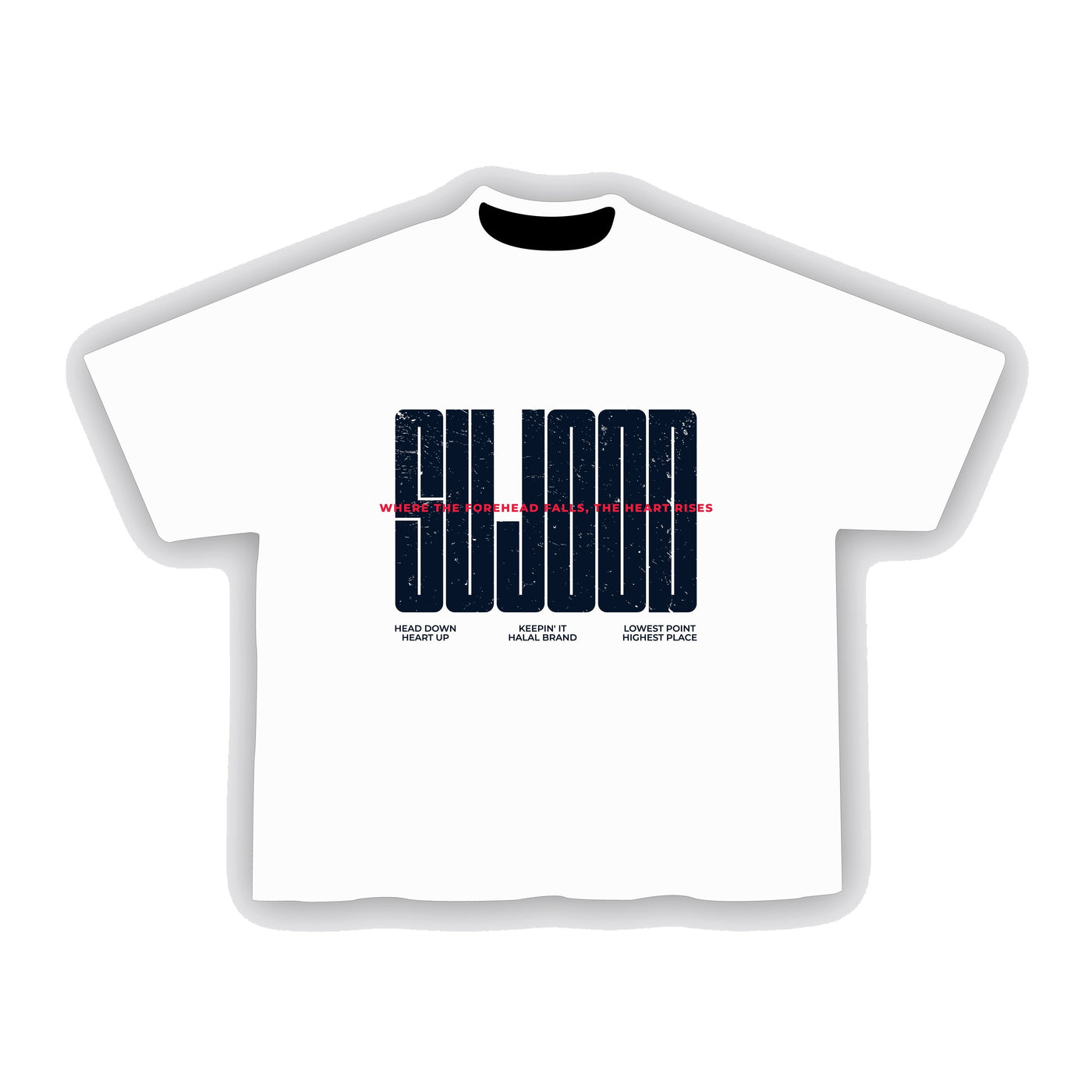Sujood for the Heart Oversized Boxy Tee