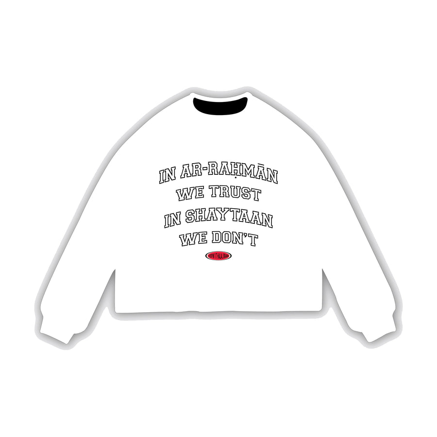 In Ar-Rahman We Trust Heavyweight Long Sleeve Tee, product image 1