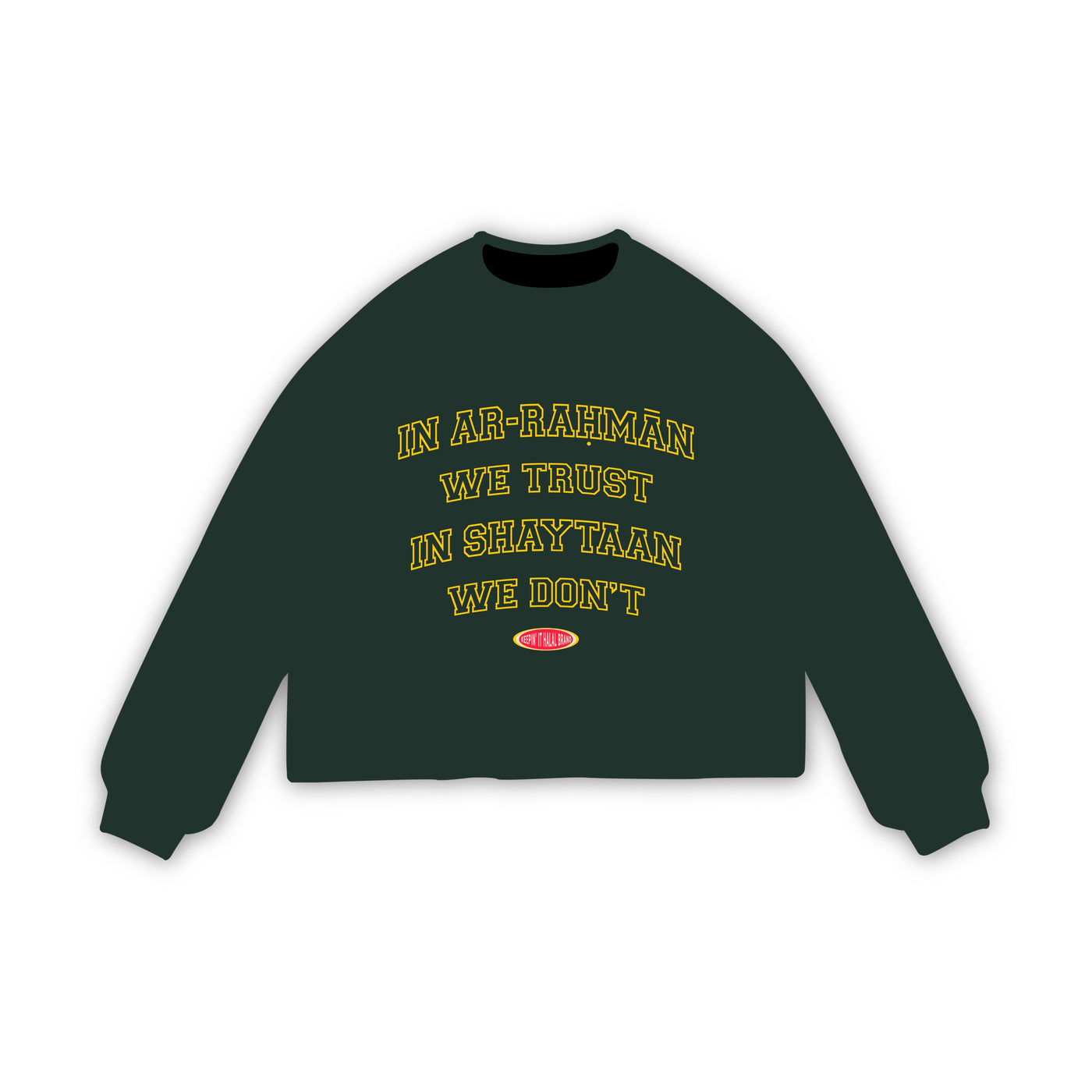 In Ar-Rahman We Trust Heavyweight Long Sleeve Tee