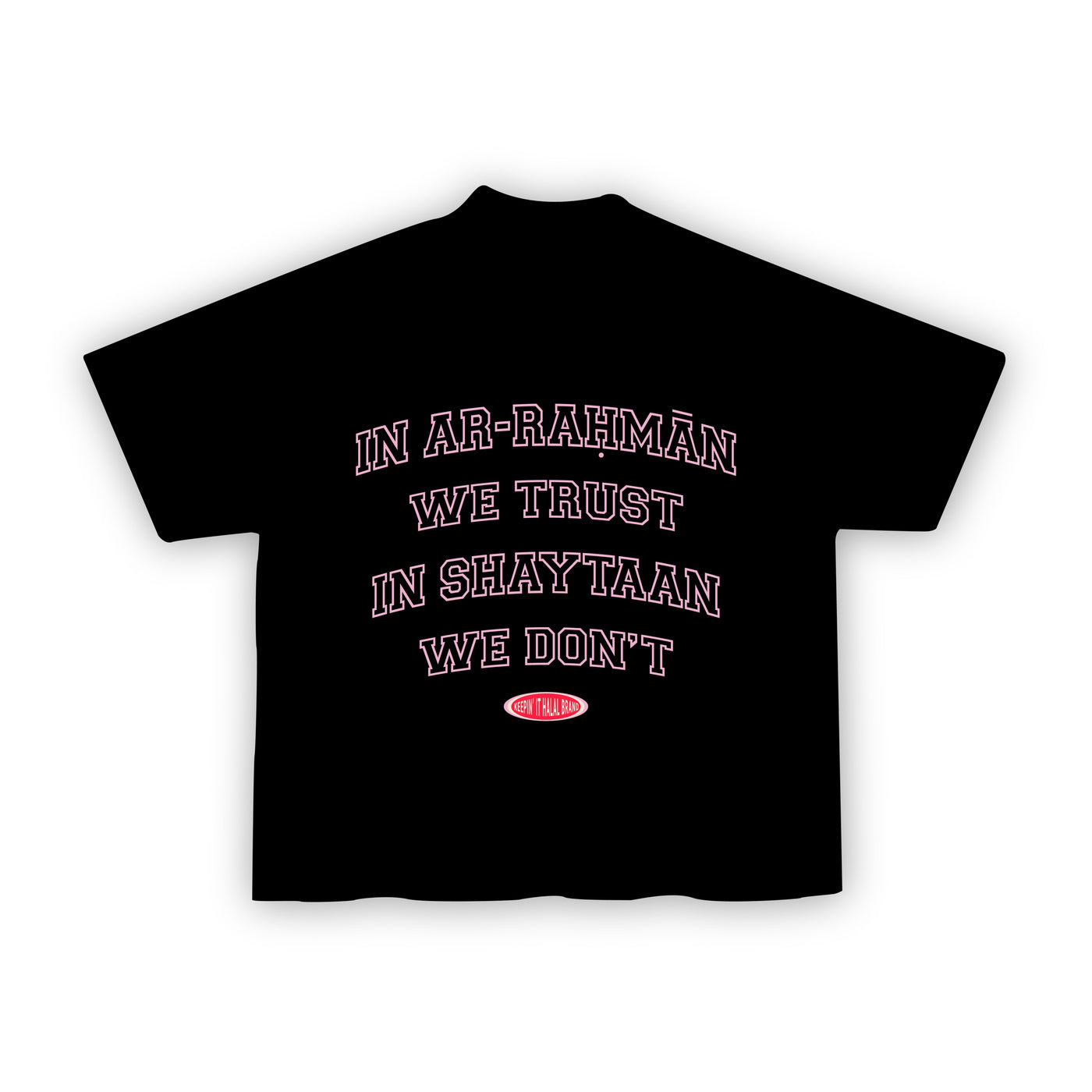 In Ar-Rahman We Trust Oversized Boxy Tee