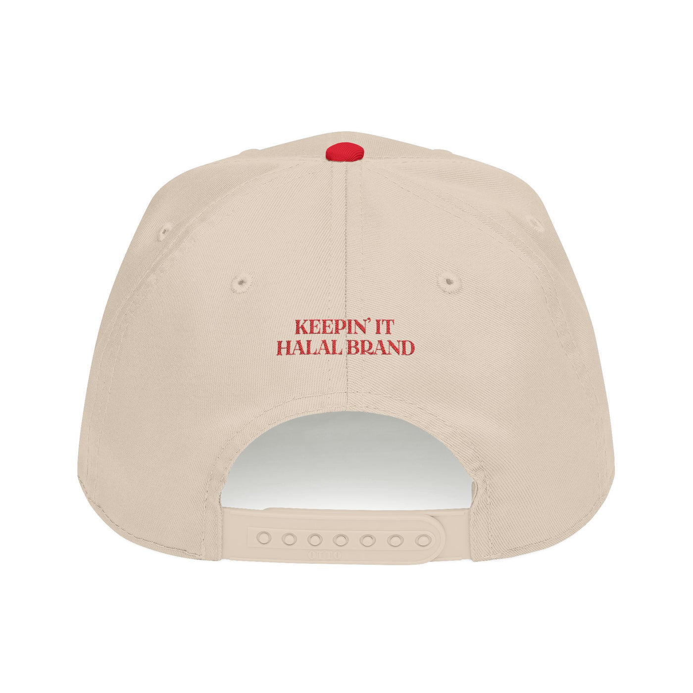 Sabr Cap Ivory & Red
