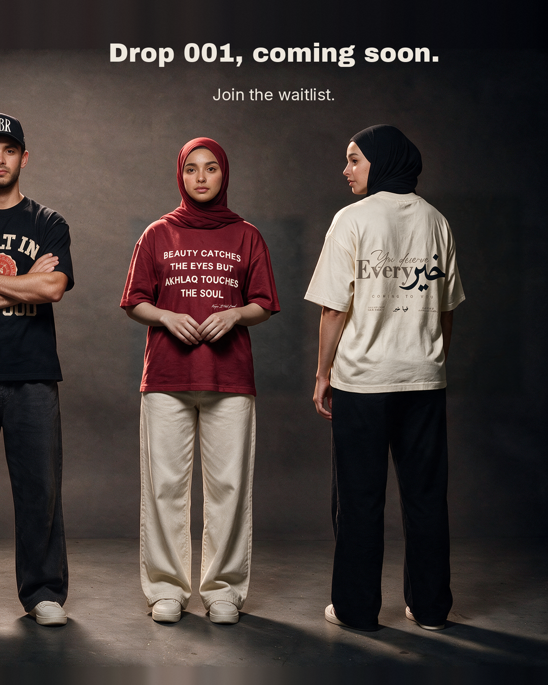 Drop 001 coming soon from Keepin' It Halal Brand