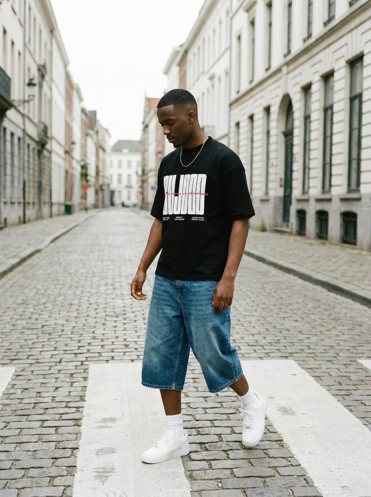 Sujood for the Heart tee, crosswalk